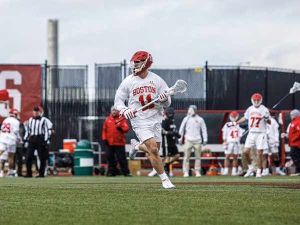 Men’s lacrosse defeats Lafayette in record-setting performance